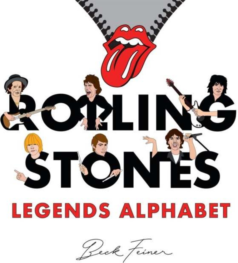 Rolling Stones Legends Alphabet av Beck Feiner