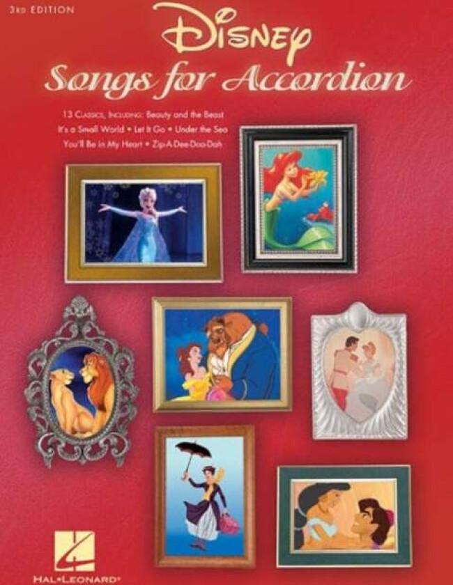 Disney Songs for Accordion - 3rd Edition av Hal Leonard Publishing Corporation