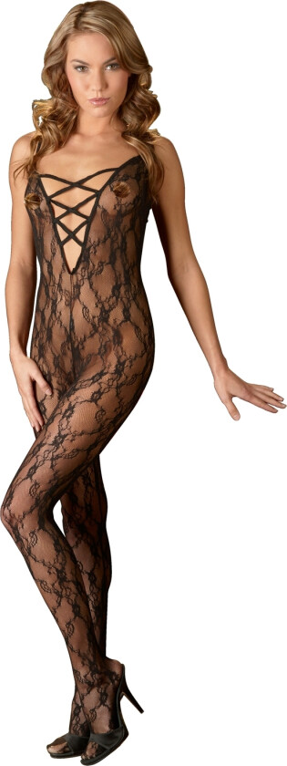 Sexy Blondecatsuit - Svart - S/M