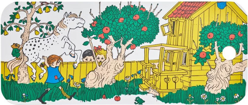 Pippi Chop & Serve skjærebrett 18x44 cm The Way Home