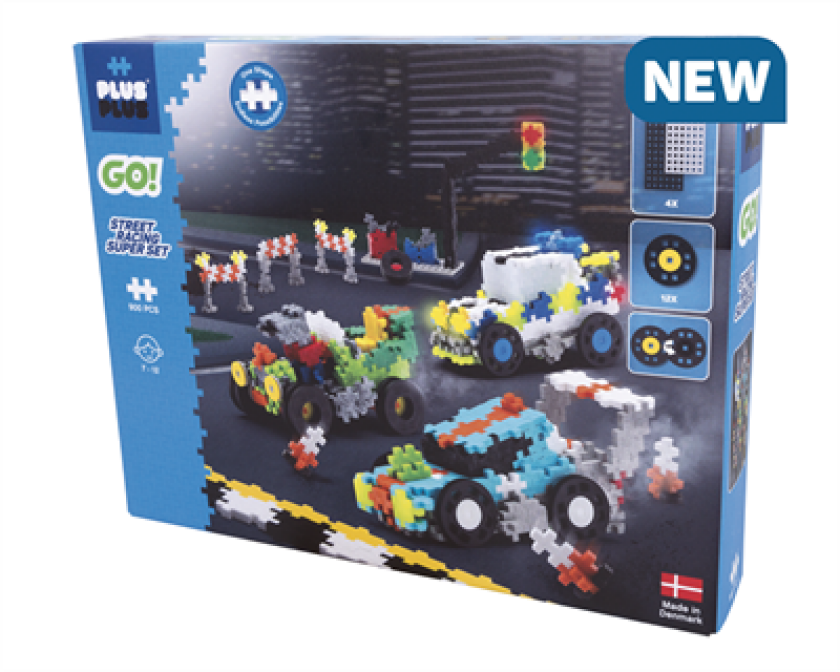 Bilde av Plus-Plus Go - Streetracing Super Set (7010)