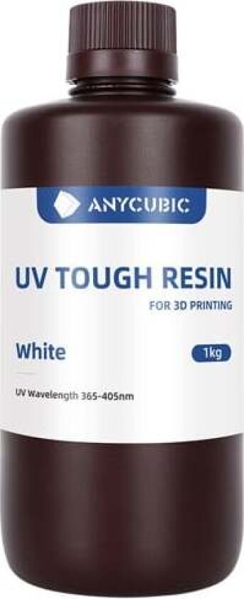 - Flexible Tough Resin For FDM Printers - 1L White