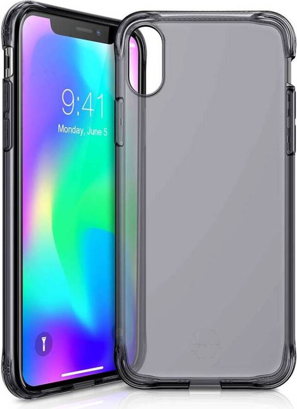 Gel Cover iPhone XS Max. Transparent black