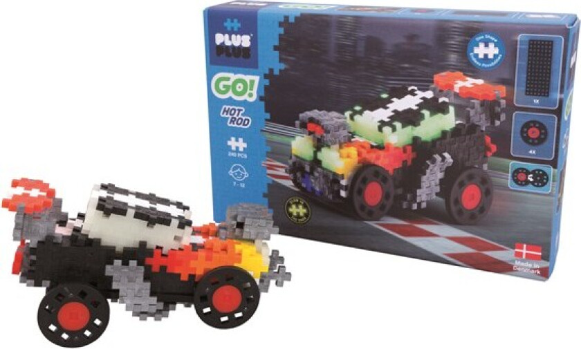 Plus-Plus Go - Hot Rod (7007)