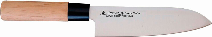 SATAKE Noushu Masamuke Saku Light Santoku -kokkiveitsi, 17 cm