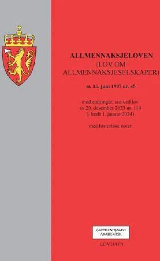 Allmennaksjeloven