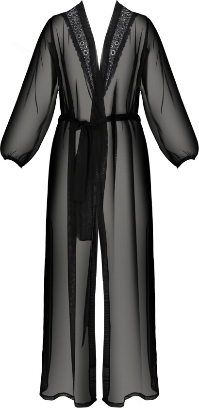 ECO Zinnia Mesh Kimono - Svart - L/XL