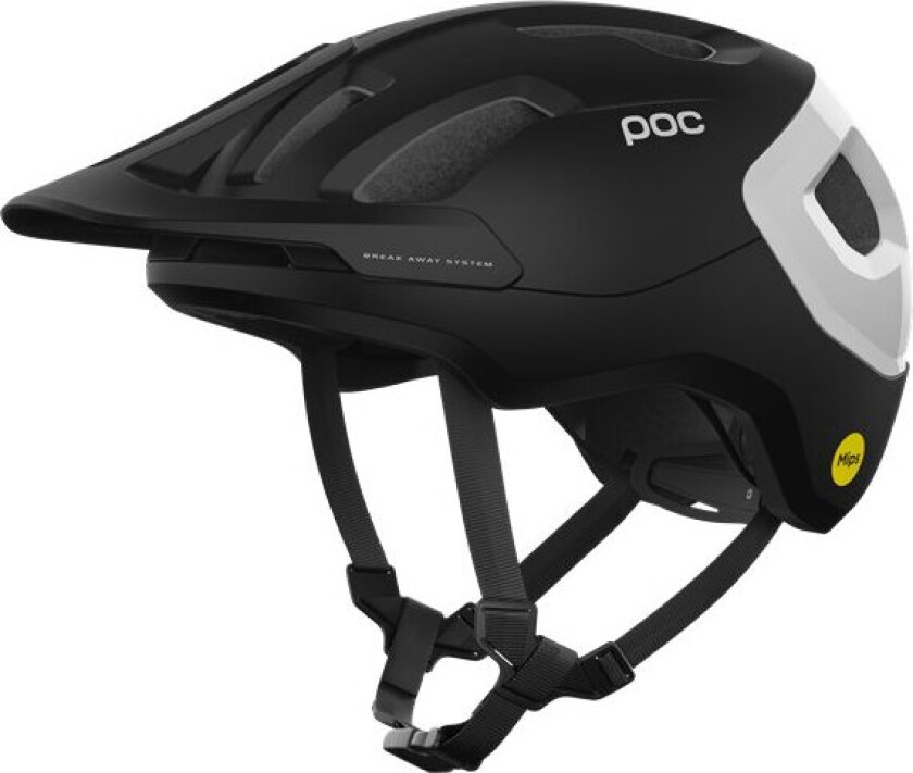 POC Axion Race Mips Uranium Black Matt/Hydrogen White M/55-58, Uranium Black Matt/Hydrogen White