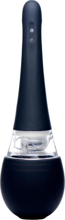 Auto-Spray Oppladbar Analdusj - Svart