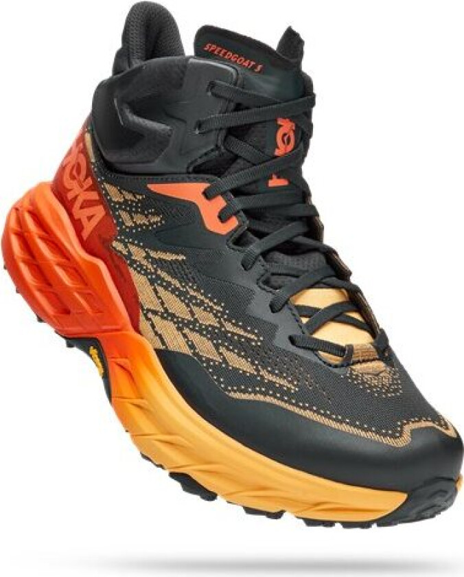 M Speedgoat 5 Mid Gtx Bgay/Blue Graphite / Amber Yel US 8/ EU 41 1/3