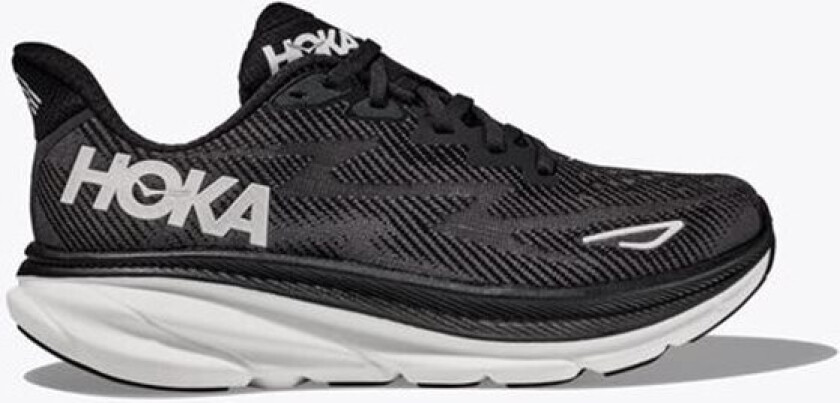 Clifton 9 Wide Dame Black/White 42