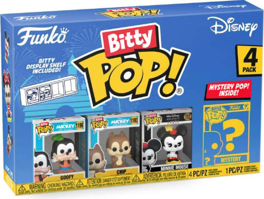 Funko! - Bitty POP 4PK Disney - Series 4 (71322)