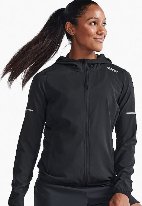 Aero Jacket Women Black/Silver Reflective