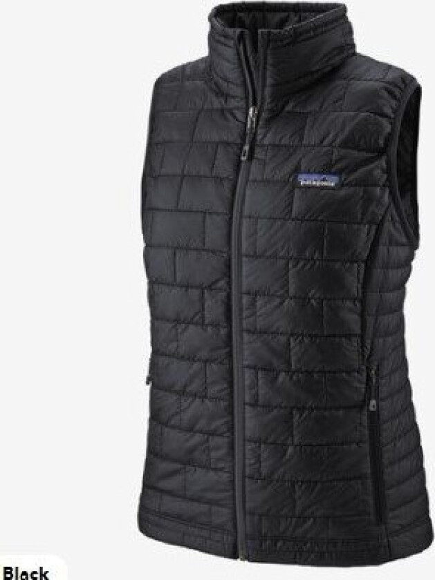 W'S NANO PUFF VEST  BLACK