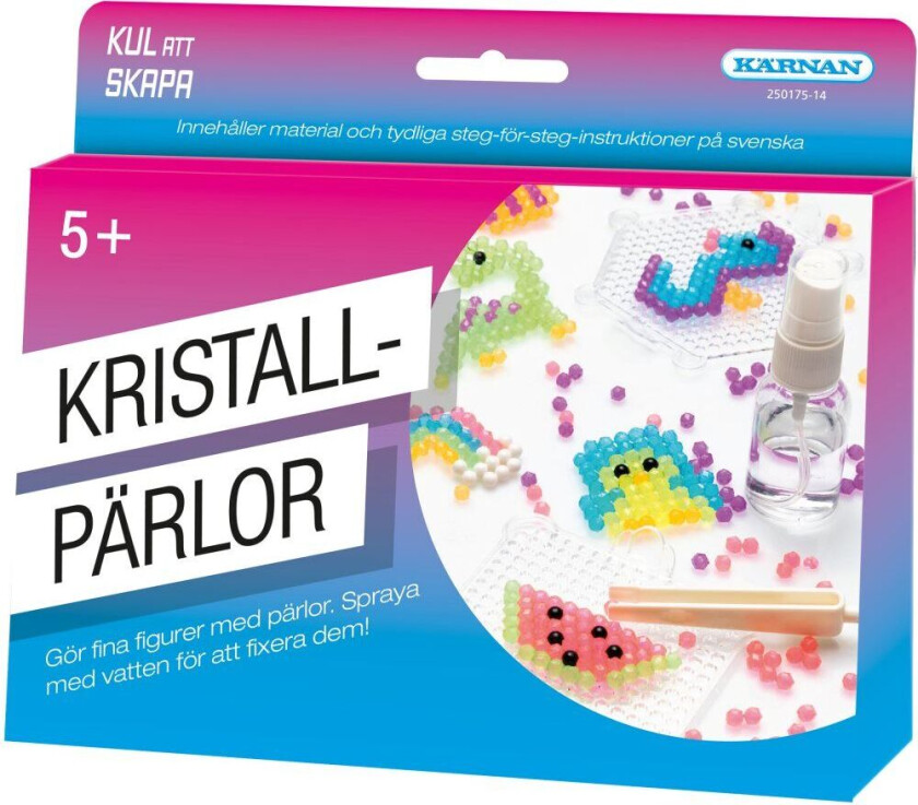 Morsomt å lage krystallperler Kärnan