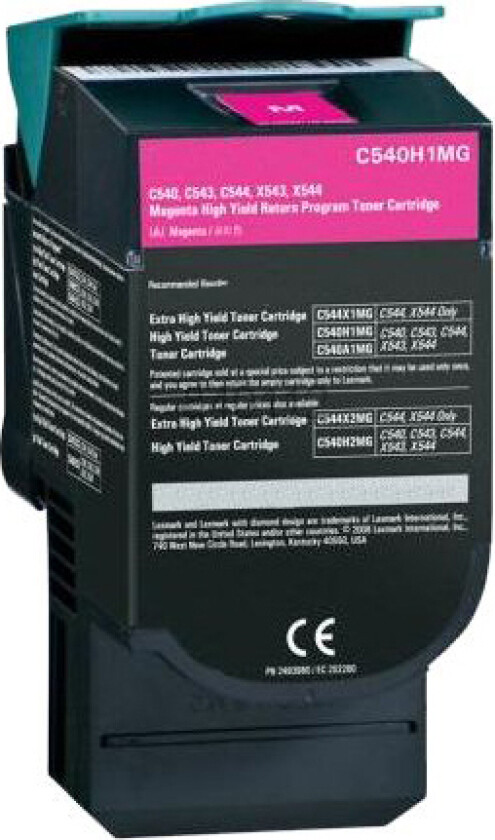 Toner magenta 1.000 sider return