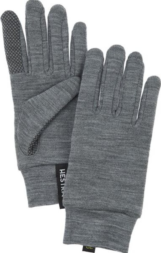 Merino Touch Point 5 Finger Grå 7
