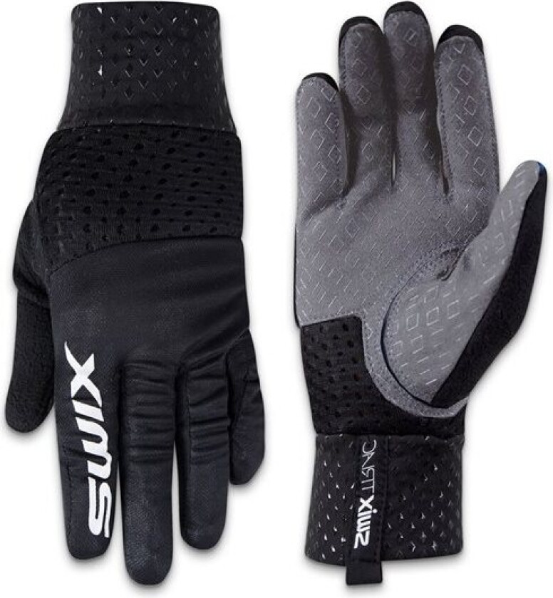 Triac Warm Glove Dame Black 6/S