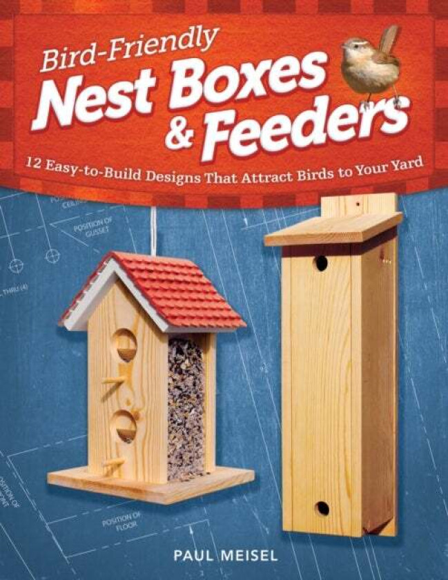 Bird-Friendly Nest Boxes & Feeders av Paul Meisel