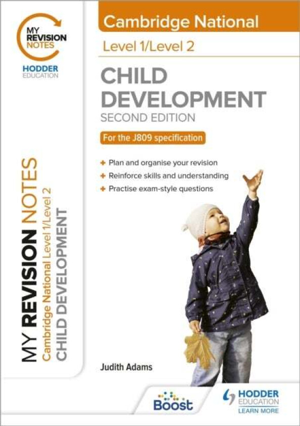 My Revision Notes: Level 1/Level 2 Cambridge National in Child Development: Second Edition av Judith Adams