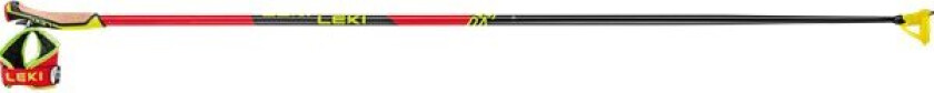 Leki PRC 750 155 cm, Bright Red/Neon Yellow