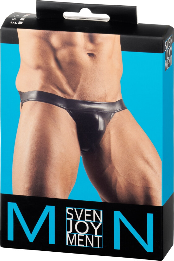 Wetlook Jock - Svart - 2XL