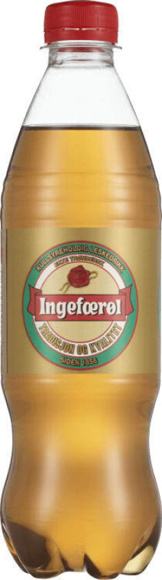 Ingefærøl 0,5l flaske