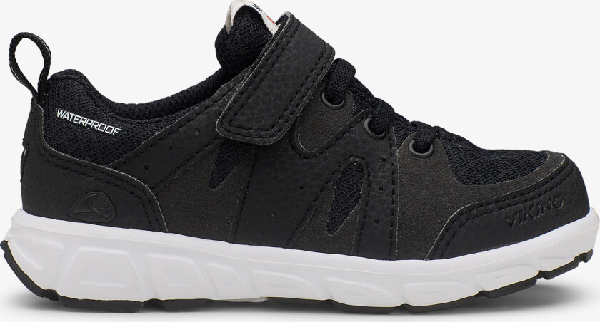 Tolga Low Kids Sneaker Black Waterproof Velcro