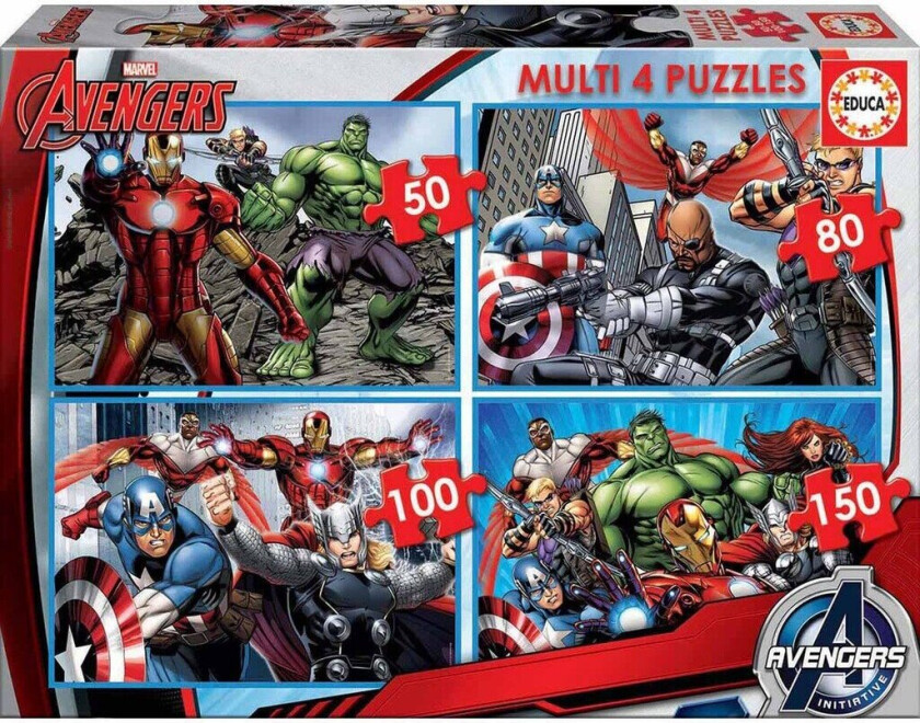 Multi 4 Avengers 50-80-100-150