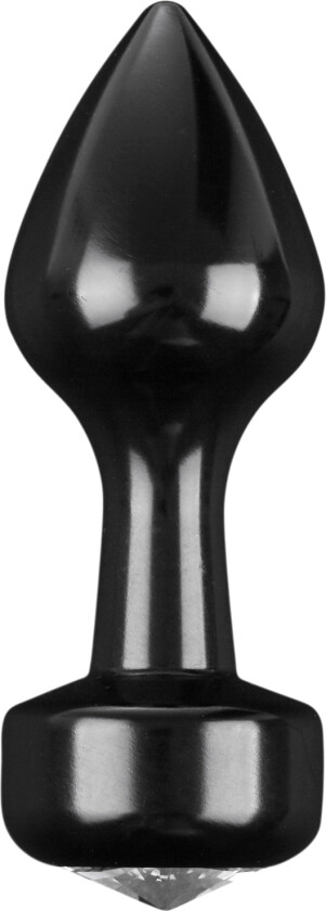 Spade Petite Aluminium Analplugg - Svart