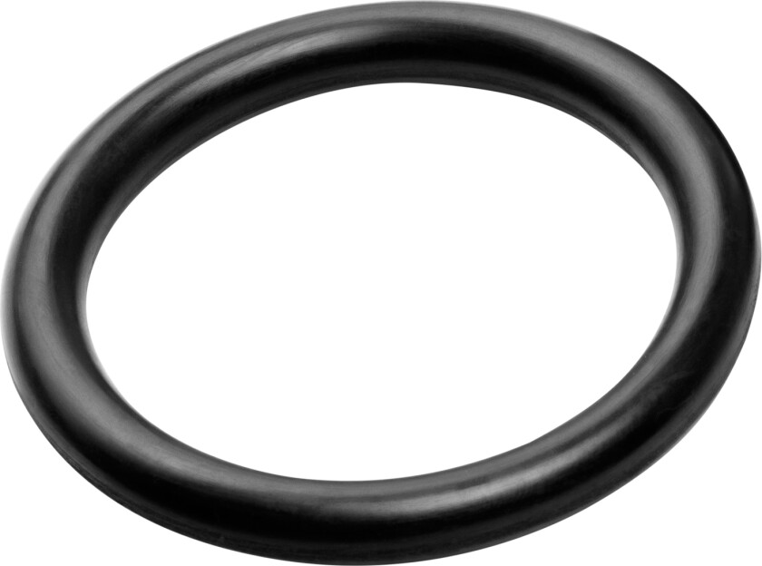 Rubber Penisring       - Svart - L