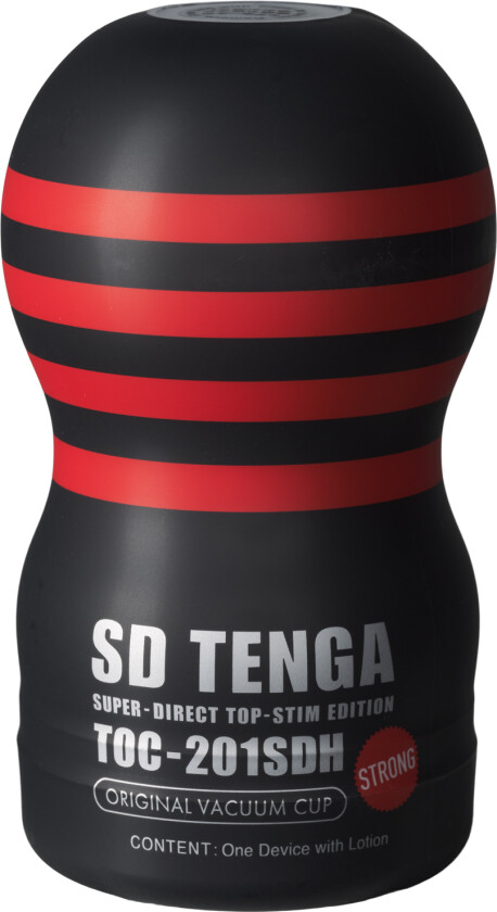 SD Strong Vacuum Onaniprodukt     - Svart