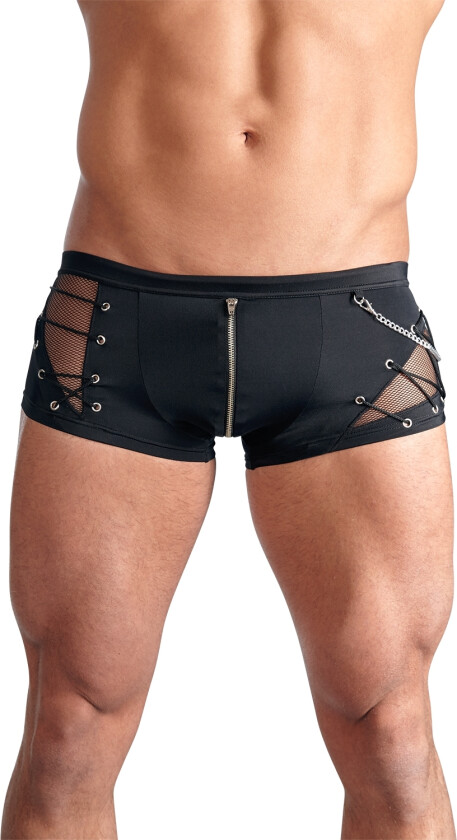 Boxershorts med Glidelås - Svart - M