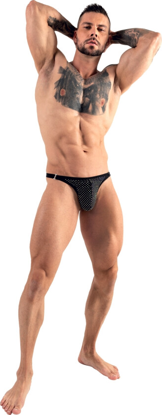 Undertøy med Rhinestones - Svart - M