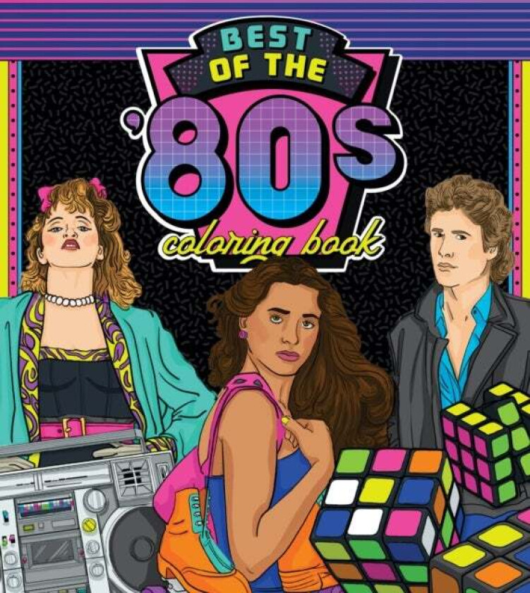 Best of the '80s Coloring Book av Walter Foster Creative Team, Wesley Jones