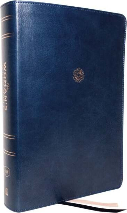 KJV, The Woman's Study Bible, Blue Leathersoft, Red Letter, Full-Color Edition, Comfort Print