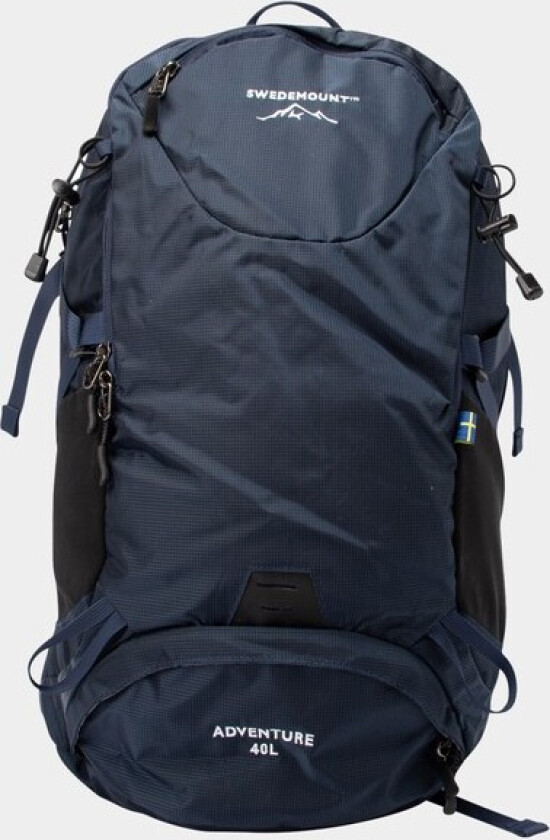 Adventure Backpack 40l, Navy/Black, Onesize, Camping