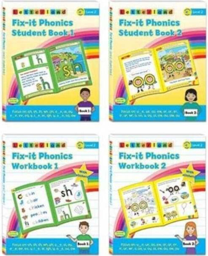 Fix-it Phonics - Level 2 - Student Pack (2nd Edition) av Lisa Holt