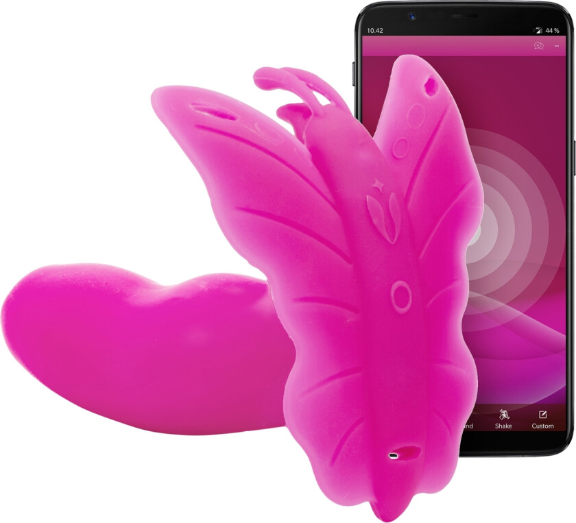 Lydia I Smart Butterfly Vibe Vibrator - Lilla