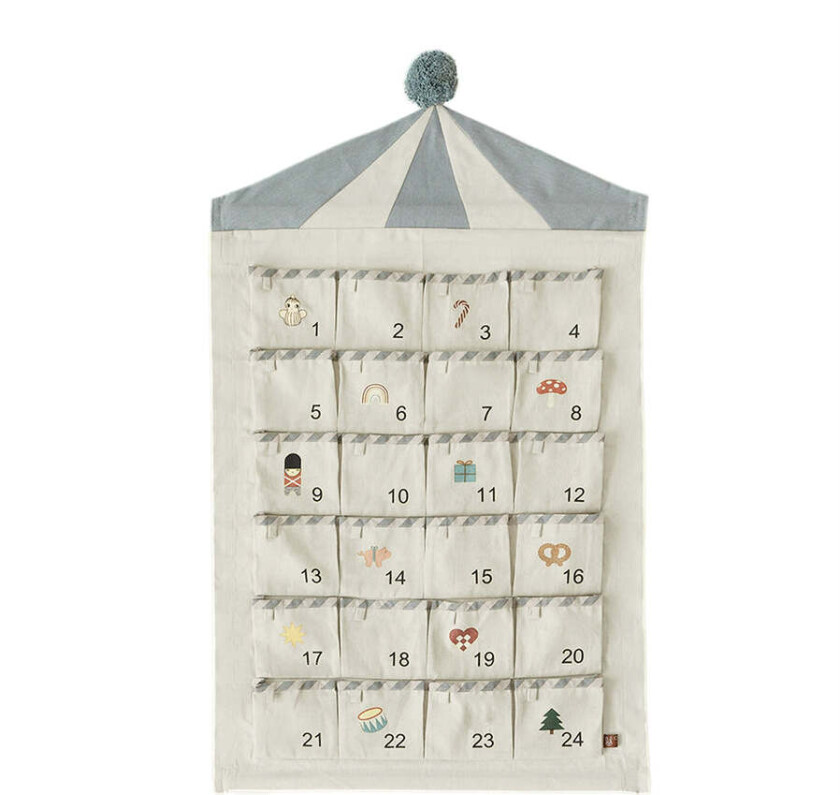 - Circus Christmas Calendar - Beige / Blue (L300183)