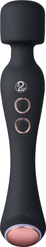 Cupa Warming Wand Vibrator      - Svart