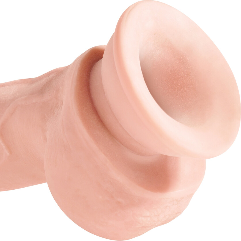 Plus Triple Density Dildo 24 cm   - Beige