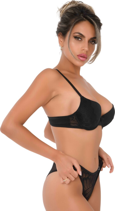 Truser med Fransk Åpning - Svart - M/L