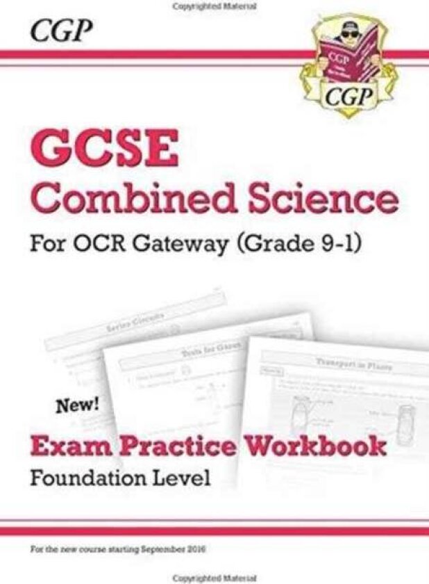 GCSE Combined Science: OCR Gateway Exam Practice Workbook - Foundation av CGP Books
