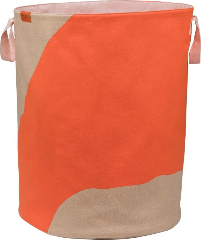 Nova Arte vaskekurv 40 x 40 x 50 cm Latte-orange