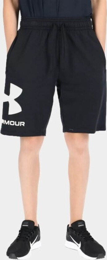 Ua Rival Flc Big Logo Shorts, Black, S, Hverdagsshorts
