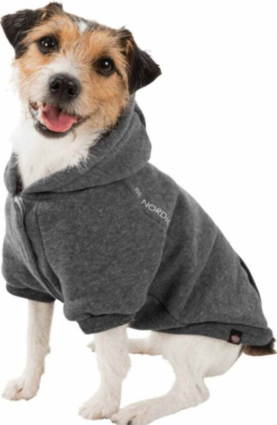 Be Nordic Hundegenser Hoodie Grå (50 cm)