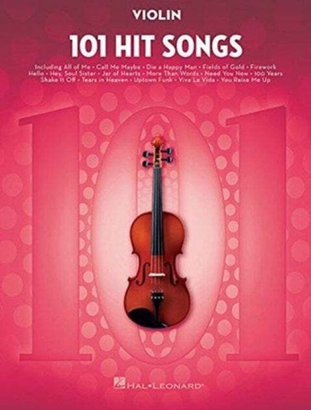 101 Hit Songs av Hal Leonard Publishing Corporation