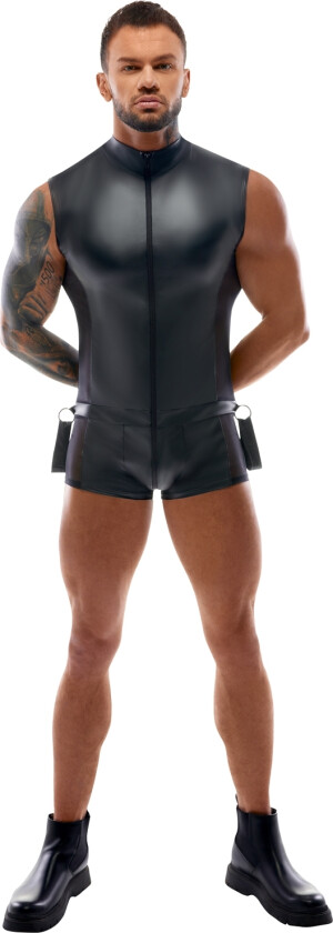 Bondage Jumpsuit - Svart - M