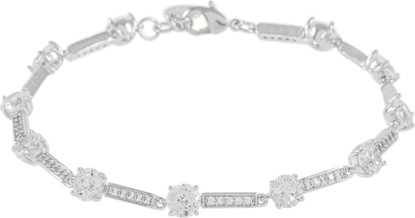 Snö Of Sweden Chicago Bracelet Silver/Clear Onesize